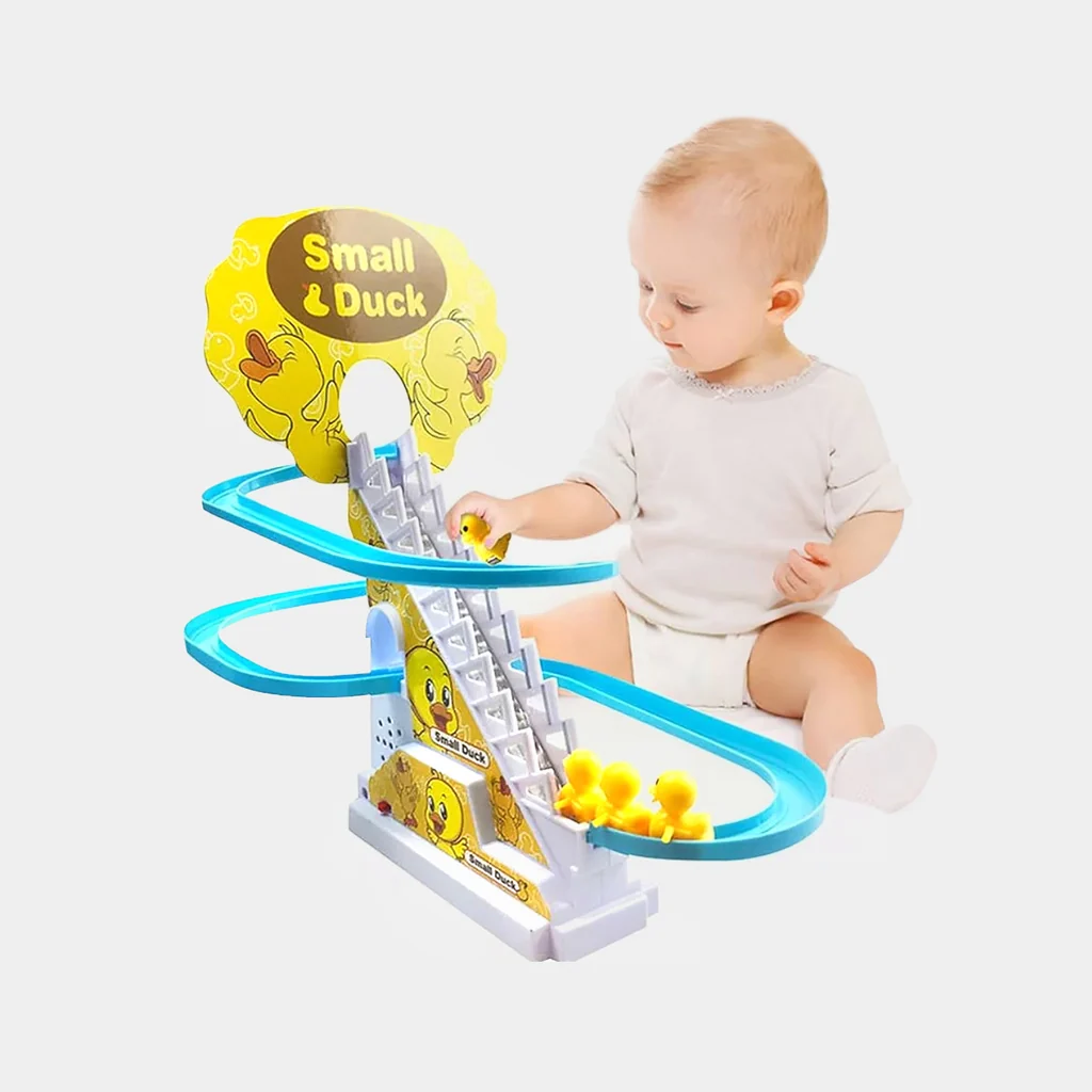 Small Duck Roller Coaster Track Toy for Kids - Image 2
