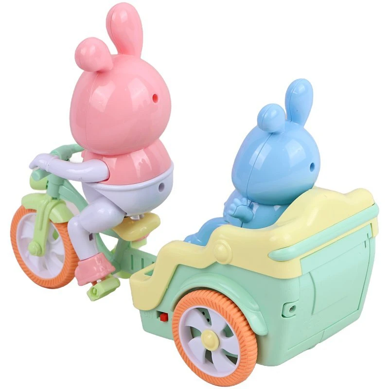 Funny Rabbit Interactive Musical Toy for Kids | Moving Rabbit Ride-On Toy with Music & Lights - Image 2