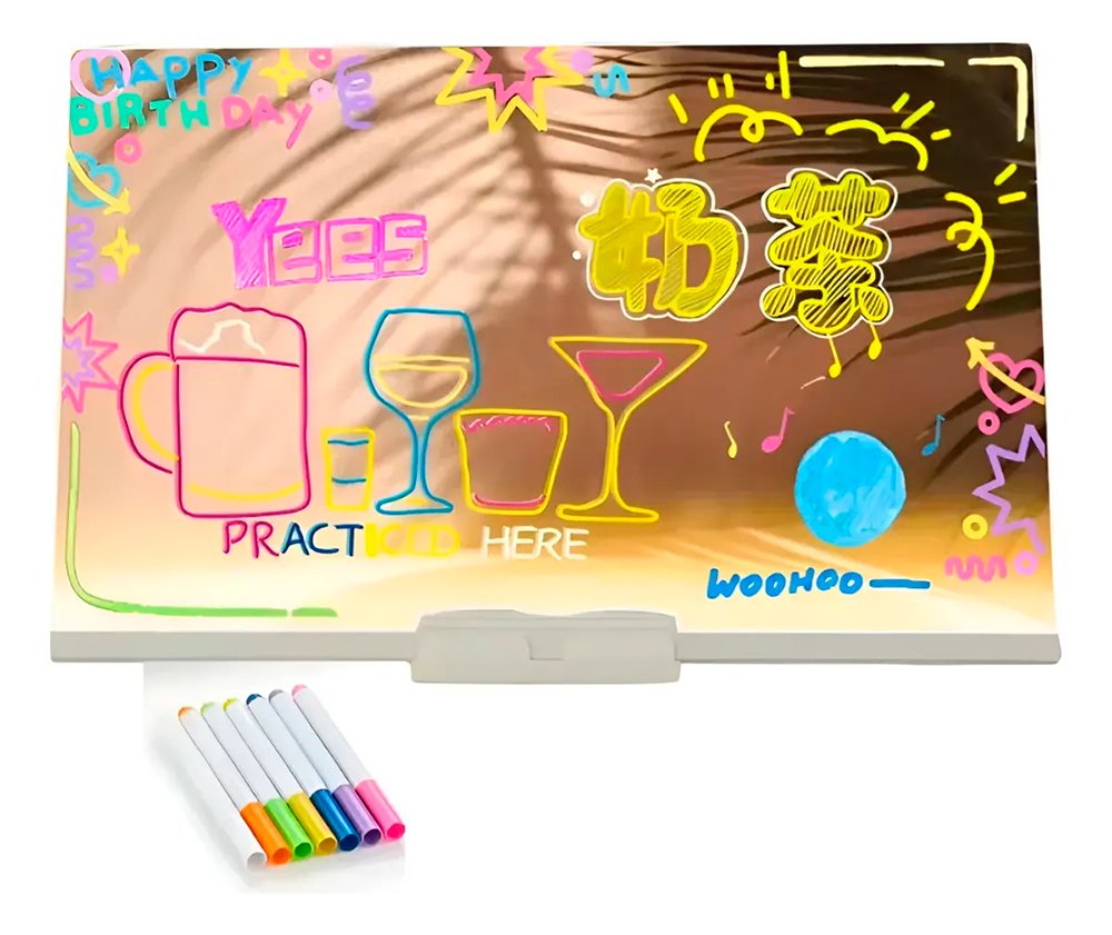 DIY Acrylic LED Writing Lamp for Kids & Adults - Image 2