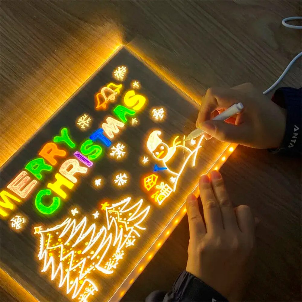 DIY Acrylic LED Writing Lamp for Kids & Adults - Image 3