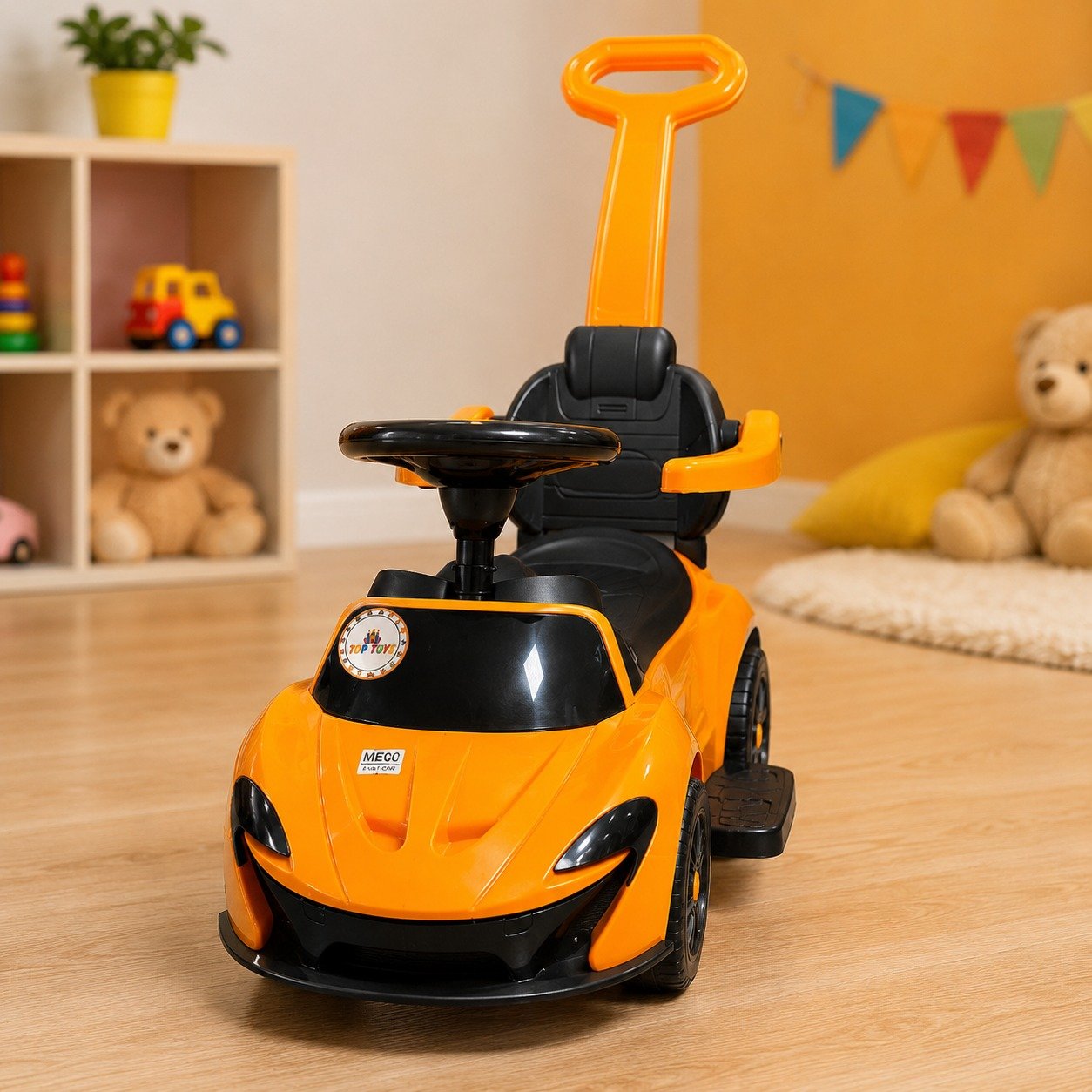 Kids Ride-On Sports Car for Toddlers