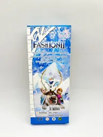 Fashion Princess Ice Snow Queen Doll Toy Set | Collectible Frozen Character Fashion Doll with Blue Gown & Accessories for Kids (Ages 3+) - Image 2