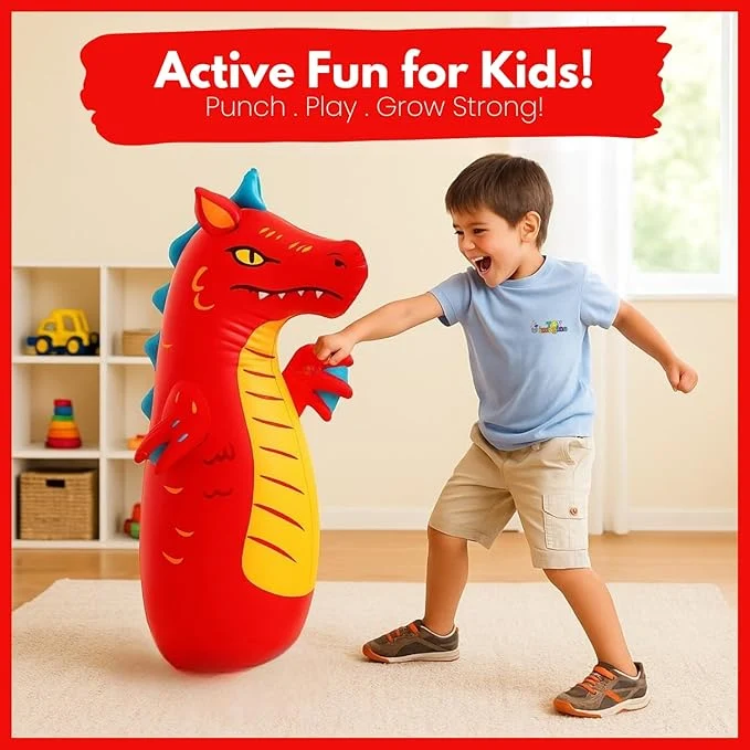 Intex Wet Set Dragon Inflatable Pool Toy 94cm – Red Dragon Swimming Float for Kids, Pool & Water Play Toy, Ages 3+ - Image 3