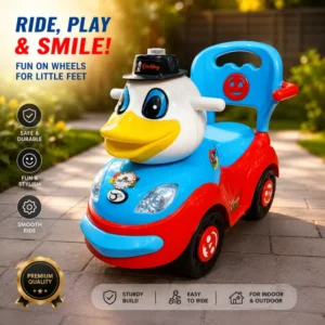Kids Duck Ride-On Push Car for Toddlers