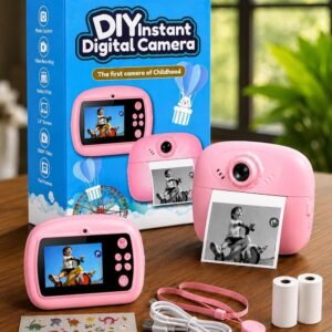 Kids Instant Print Digital Camera 1080P HD Camera with Thermal Printer