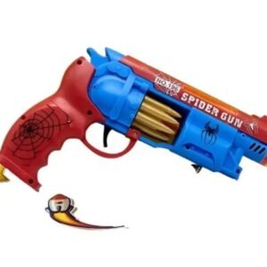 Spider Gun Kids Electric Toy Gun – Superhero Theme Action Toy with Sound, Flashing Lights, & Safe Play Design