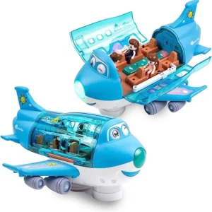 Airliner Toy Airplane for Kids – Colorful Aircraft Pretend Play Toy | Kids Airplane Toy