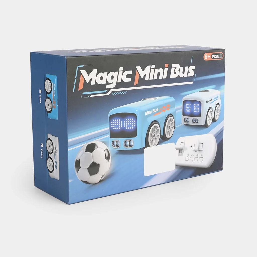 Magic Mini Bus Remote Control Car Set – Wireless RC Toy Vehicle with Soccer Ball & Controller for Kids - Image 3