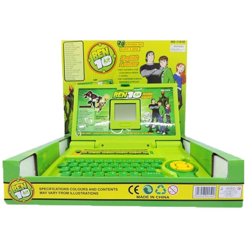 Ben 10 English Learner Laptop – 20-in-1 Educational Toy Computer with Interactive Learning Activities & Games for Kids - Image 2