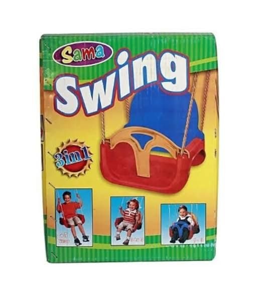 Sama Swing 3-in-1 Baby Swing | Adjustable Kids Swing Seat with Safety Bar & 3-Stage Design - Image 3