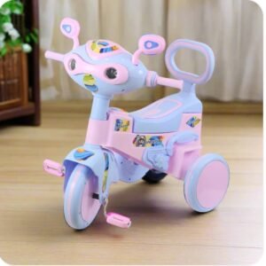 Premium Kids 3-Wheel Tricycle Bicycle for Toddlers – Baby Ride-On Cycle with Pedals, Comfortable Seat & Stable Design