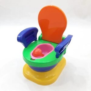 3-in-1 Mama Love Baby Potty Training Chair & Multi-Purpose Commode Set | Adjustable Toddler Toilet Trainer with Splash Protector & Rocking Base