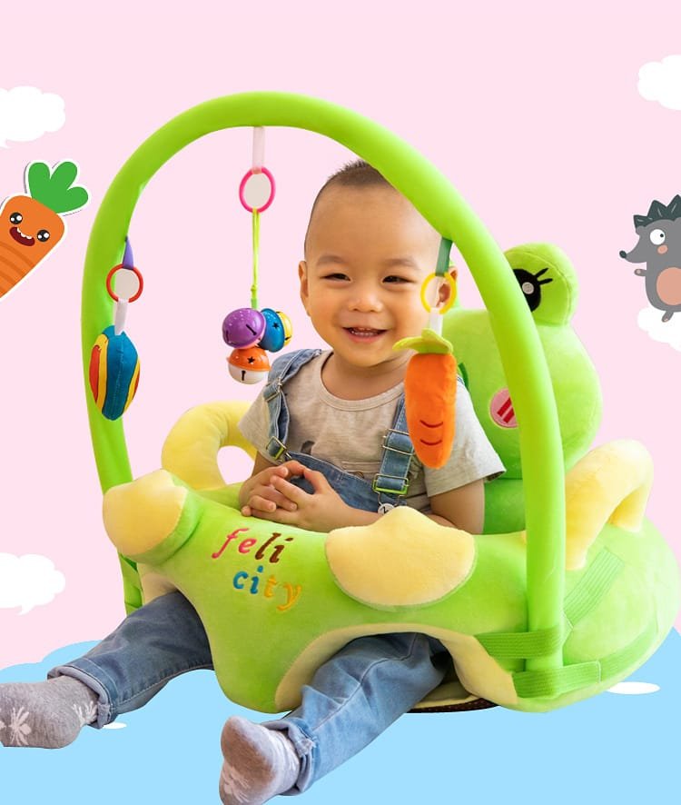 Baby Activity Gym & Play Mat with Hanging Toys – Soft Infant Tummy Time Play Gym - Image 2