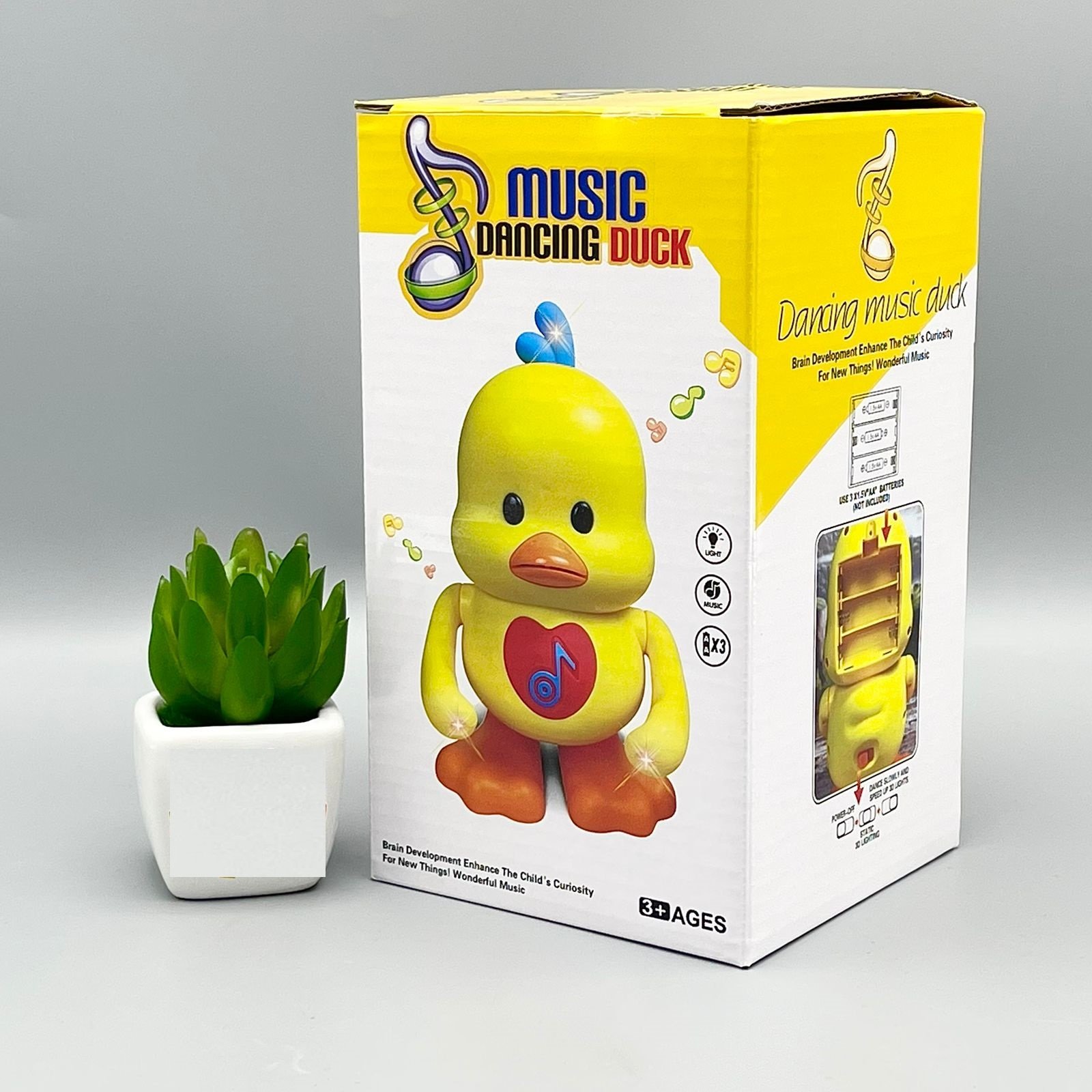 Dancing Music Duck Toy for Kids – Interactive Musical Duck with Lights, Sound & Dancing Motion - Image 2