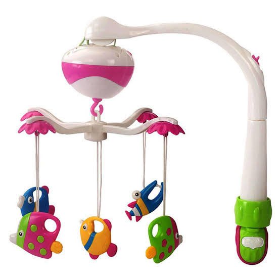 Loving Hut Musical Baby Crib Mobile – Hanging Cot Toy with Soothing Melodies & Rotating Colorful Vehicle Pendants for Strollers and Cradles - Image 4