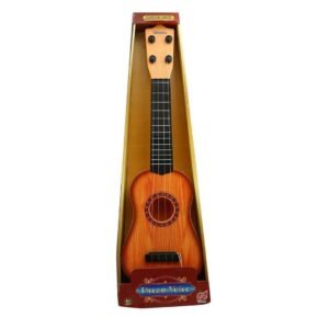 Dream Voice 43cm Classical Series Kids Guitar Toy – 4-String Acoustic Mini Ukulele Musical Instrument Educational Toy