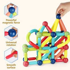 42 PCS Magnetic Building Blocks STEM Toy for Kids - Image 4