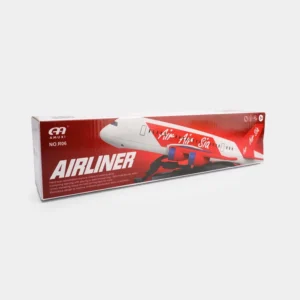 Airliner Passenger Plane Toy for Kids | Realistic Pull-Back Aircraft Toy with Detailed Airplane Design