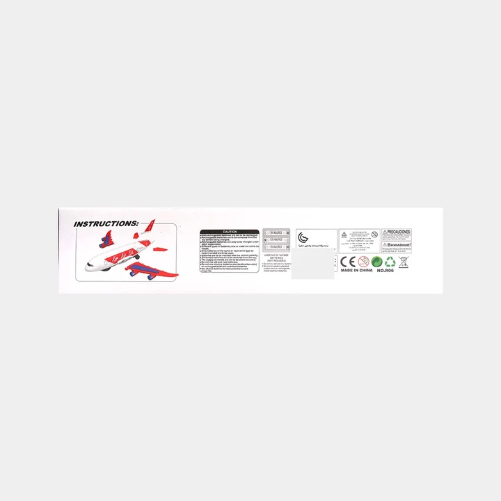 Airliner Passenger Plane Toy for Kids | Realistic Pull-Back Aircraft Toy with Detailed Airplane Design - Image 3