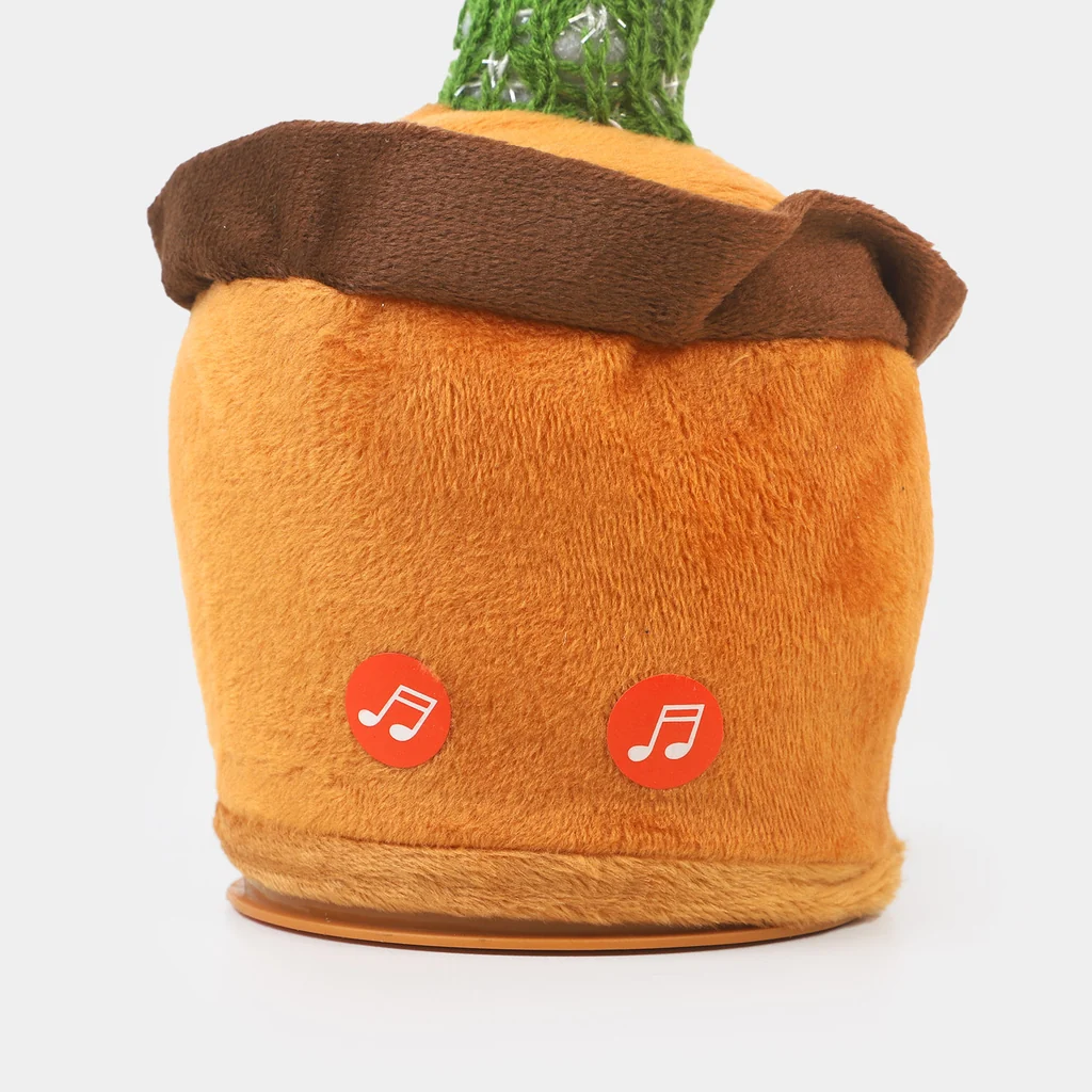 Dancing Cactus Toy – Electronic Talking & Mimicking Plush Cactus with 120 Songs, 360° Rotation - Image 4